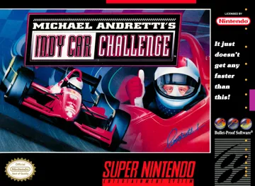 Michael Andretti's IndyCar Challenge (USA) box cover front